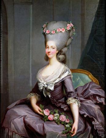 Portrait of Madame de Lamballe, Antoine-Francois Callet